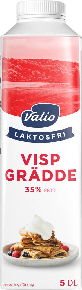 Valio Vispgrädde Laktosfri 35%