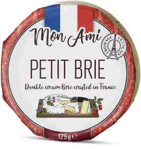 Mon Ami French Brie Petit Vitmögelost 30%