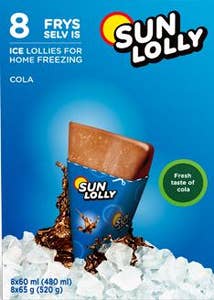 Sun Lolly Isglass Cola Frys Själv