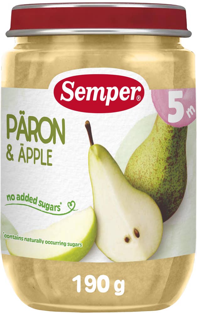 Semper Puré Päron +5M