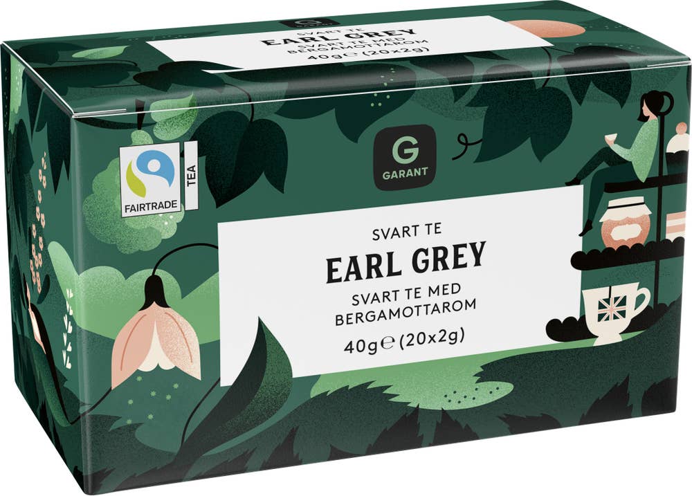 Garant Svart Te Earl Grey