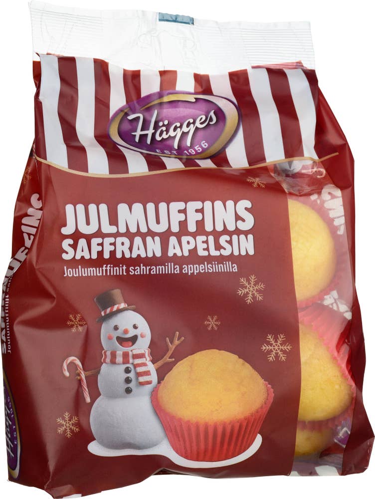 Hägges Julmuffins Saffran & Apelsin