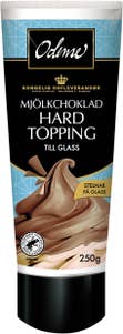 Odense Mjölkchoklad Hard Topping till Glass