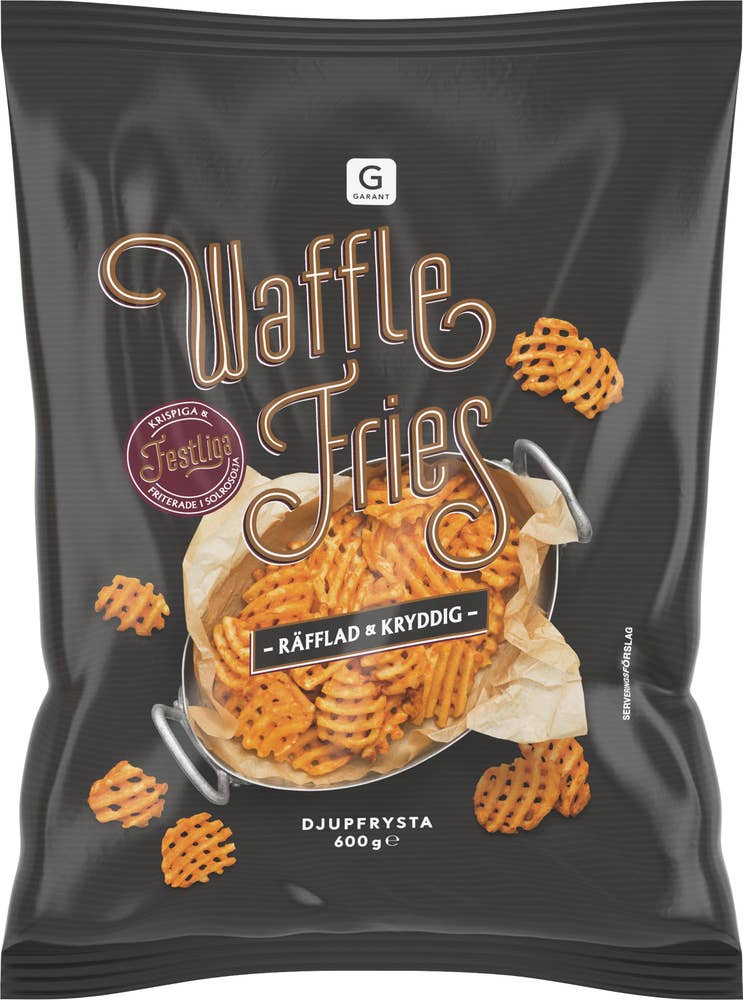 Garant Waffle Fries Fryst