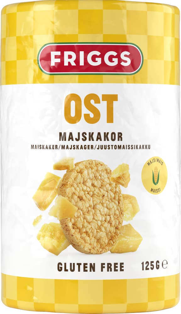 Friggs Majskakor Ost