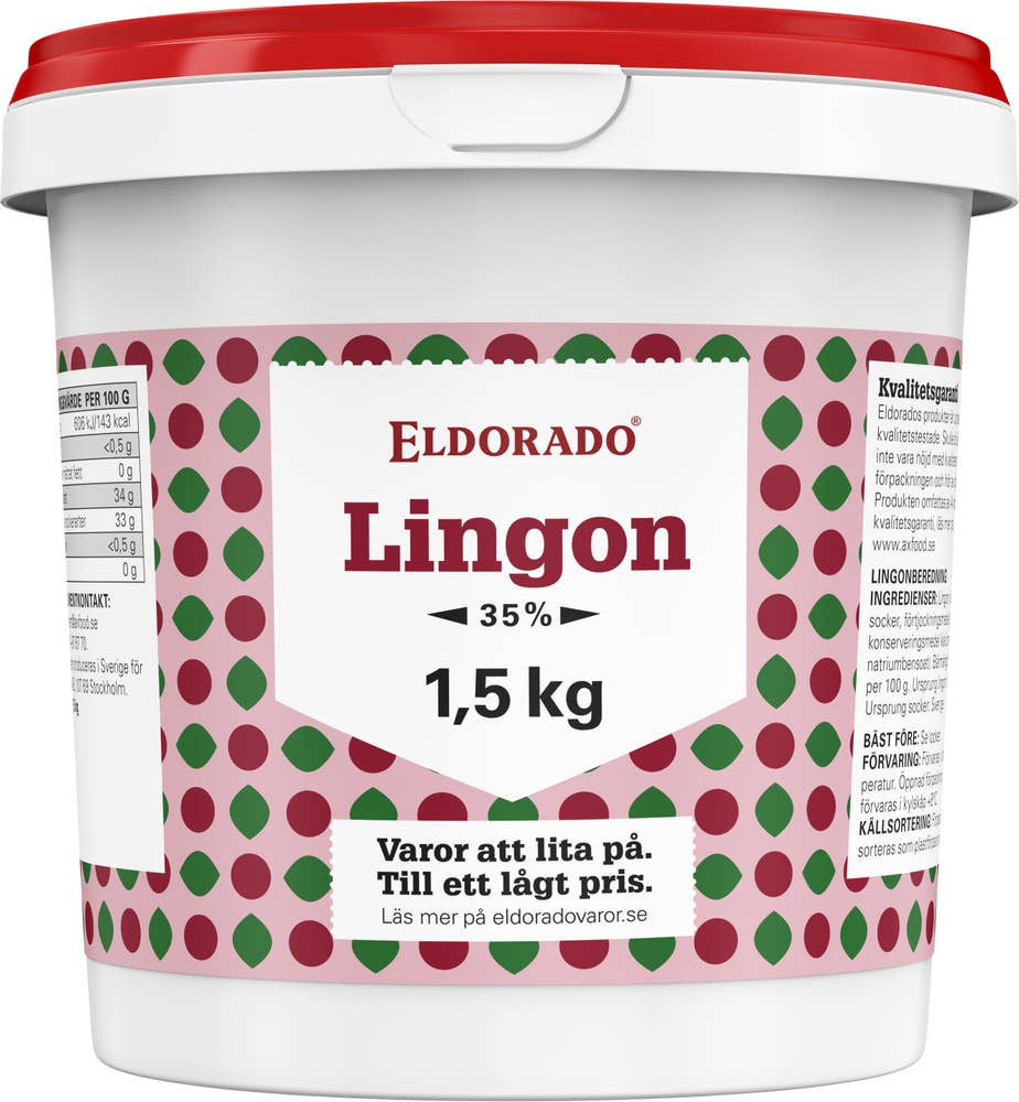 Eldorado Lingonsylt