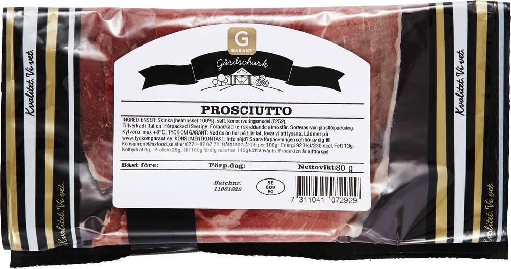 Garant Prosciutto Skivad
