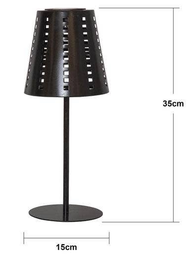 Star Trading Solcellslampa Sola Svart