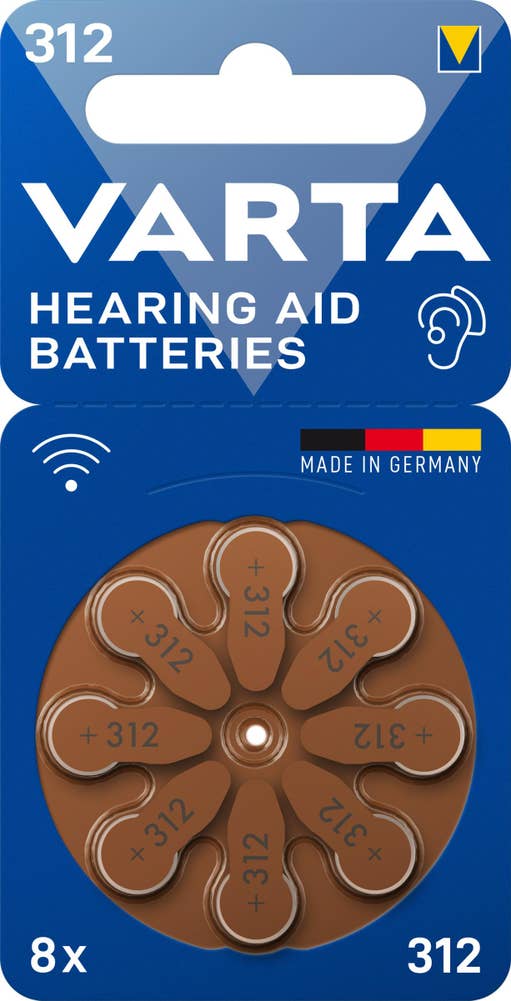Varta Batteri Hörapparat 312