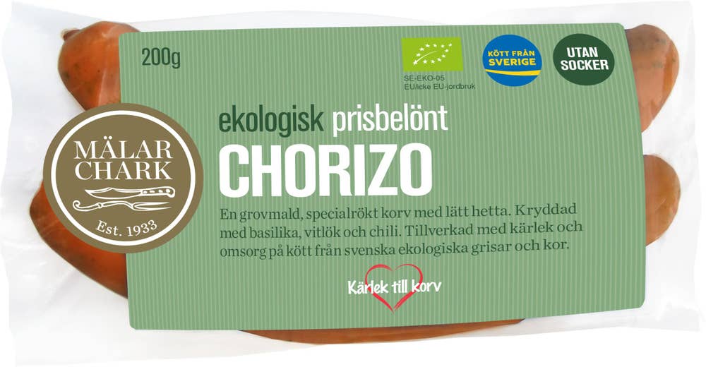 Mälarchark Chorizo EKO