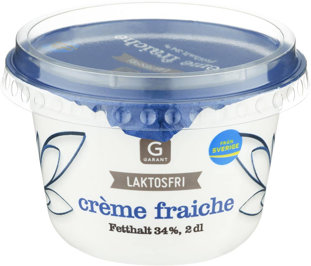 Garant Crème Fraiche Laktosfri 34%