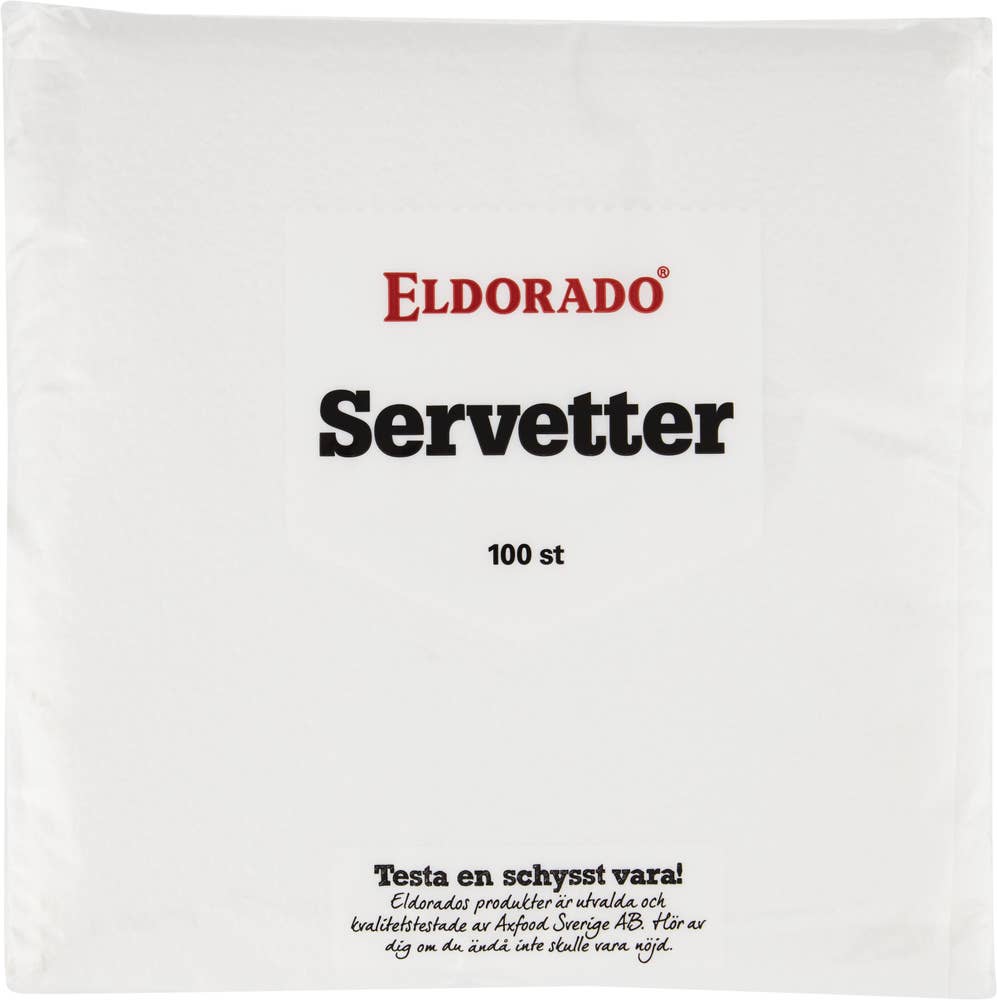 Eldorado Servett Vit