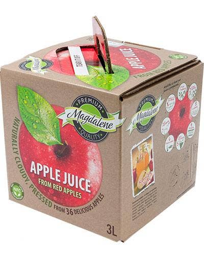 Äppelmust Röda Äpplen Bag-in-box 3L Magdalene