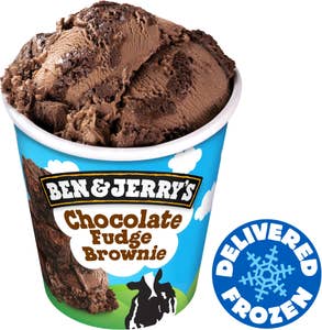 Ben & Jerry's Glass Chocolate Fudge Brownie Fairtrade