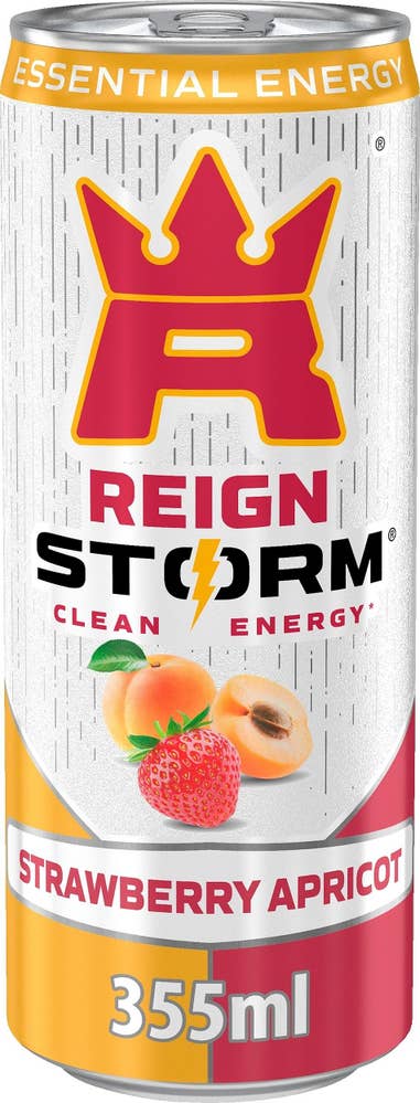 Reign Storm Energidryck Strawberry Apricot