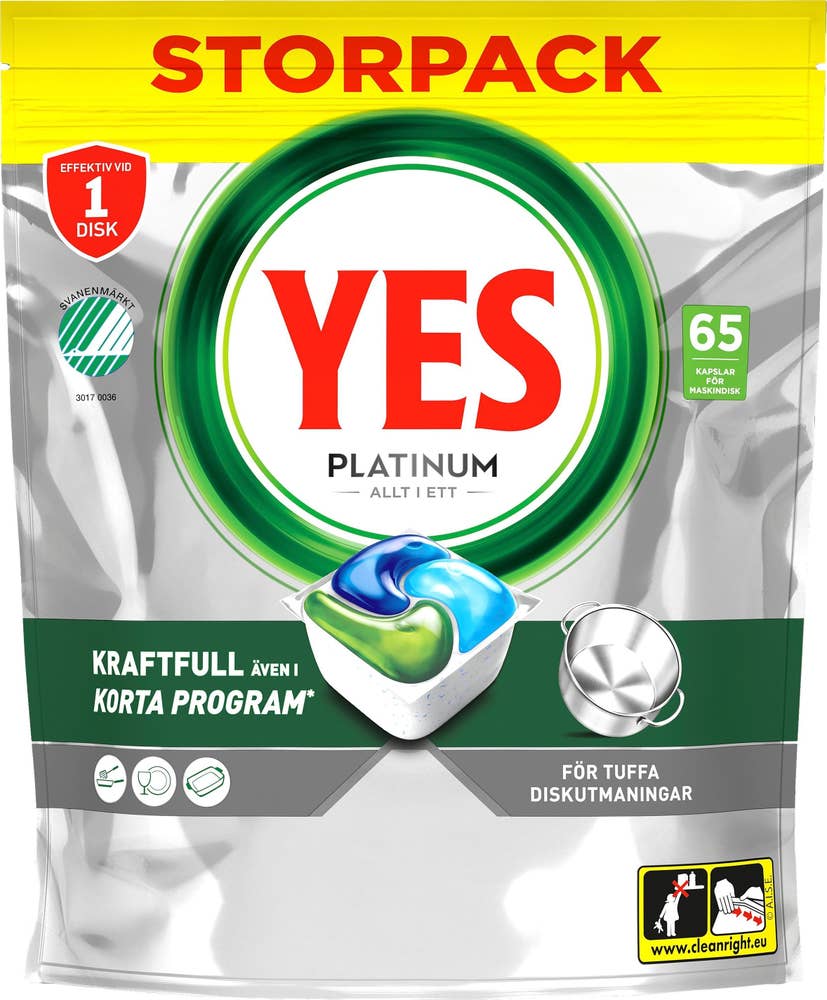 Yes Maskindisk Platinum