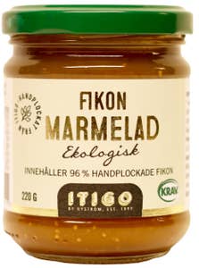 Itigo Fikonmarmelad EKO/KRAV