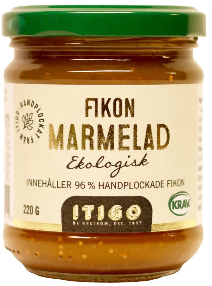 Itigo Fikonmarmelad EKO/KRAV