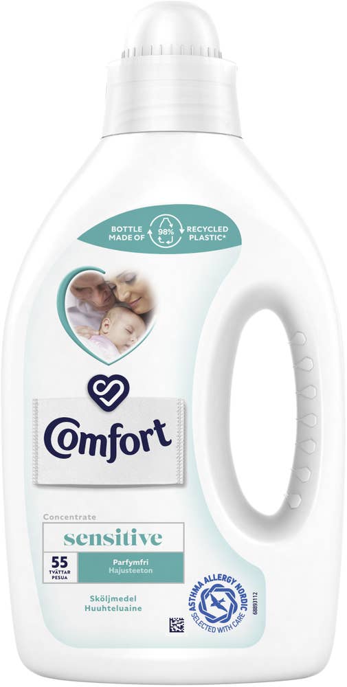 Comfort Sköljmedel Sensitive Parfymfri Comfort