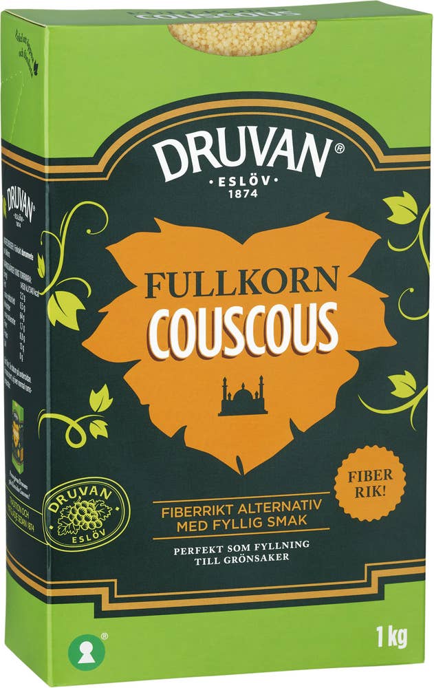 Druvan Fullkorns Couscous Druvan