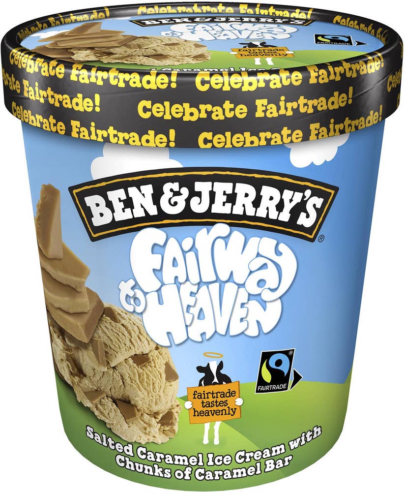 Ben & Jerrys Fairway to Heaven Fairtrade Ben & Jerry's