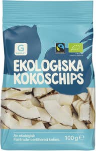 Garant ekologiska Kokoschips Naturella EKO/Fairtrade