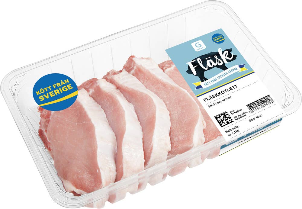 Kotlett med Ben Skivad