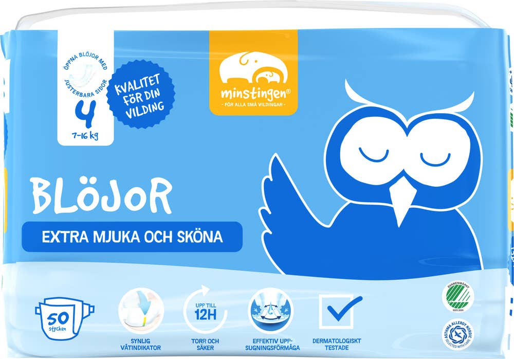 Minstingen Blöjor 4 7-16Kg