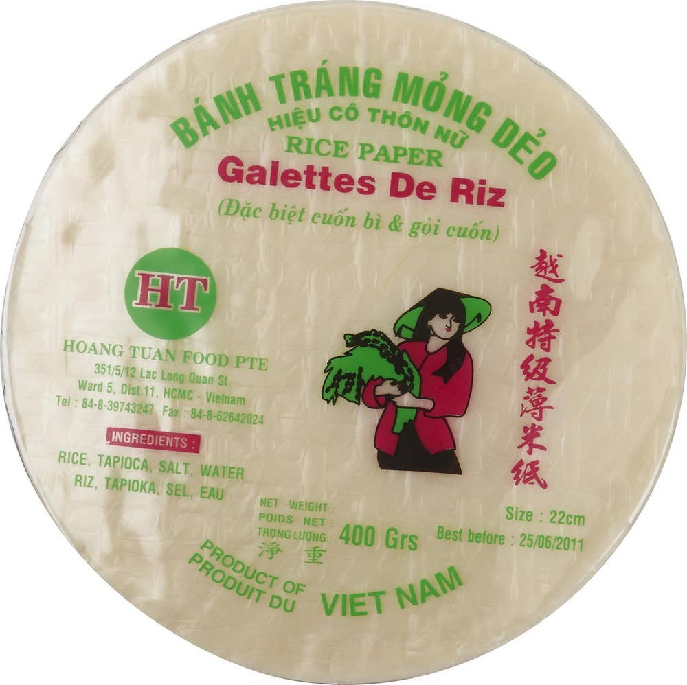 HT Rispapper Tapioca 22cm Mong Deo 400g HT