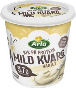 Arla® Mild Kvarg Vanilj Utan Tillsatt Socker 0,2%