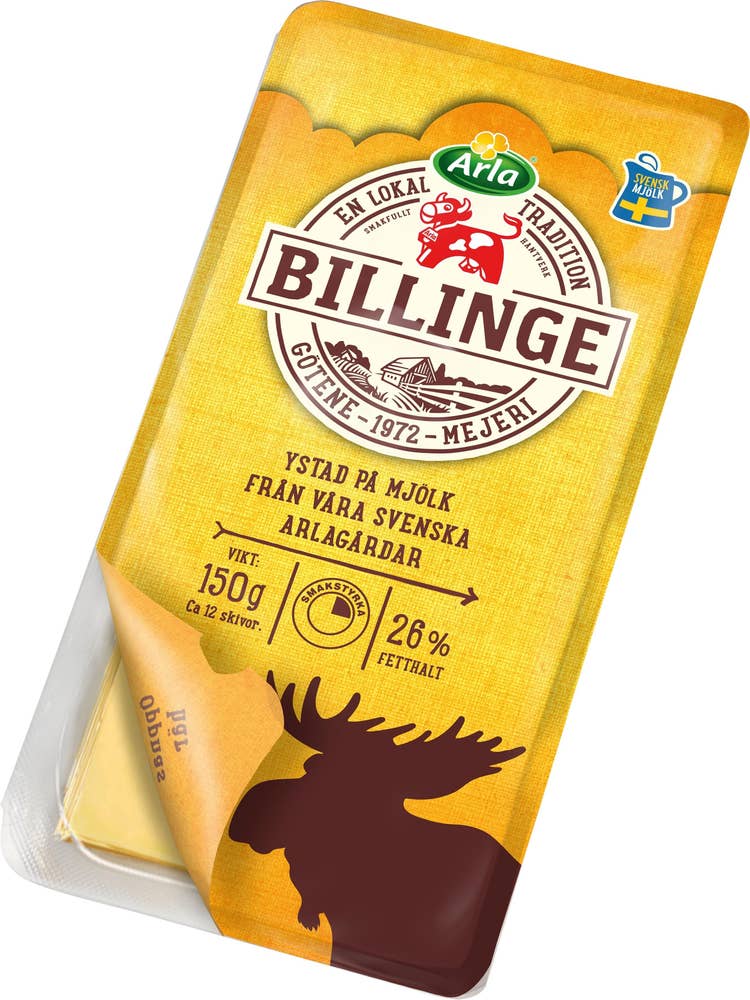Arla Ko® Billinge Ost Skivad 26%