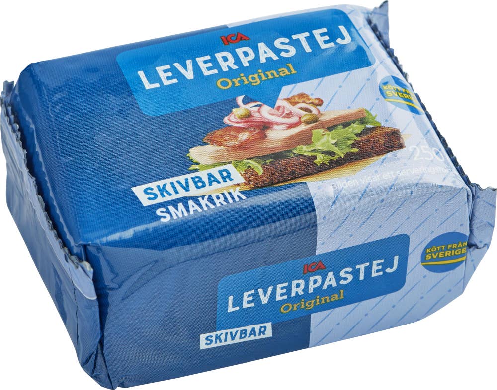 Ej sorterad Leverpastej skivbar Ica