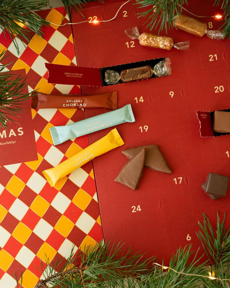 Pärlans Konfektyr Julkalender