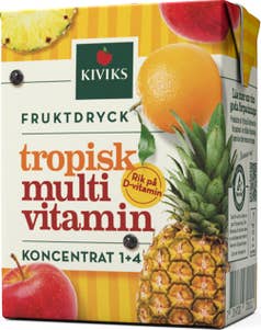 Kiviks Fruktdryck Tropisk Multivitamin Koncentrat