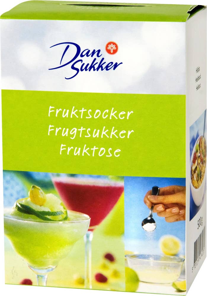 Ej sorterad Fruktsocker Dansukker