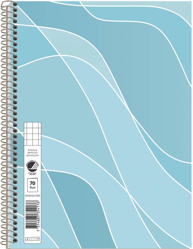 Writer Kollegieblock A5 Rutat