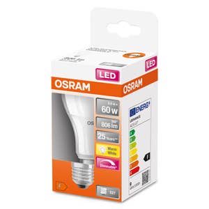 Osram Ljuskälla LED Dimbar 60W E27 2700K