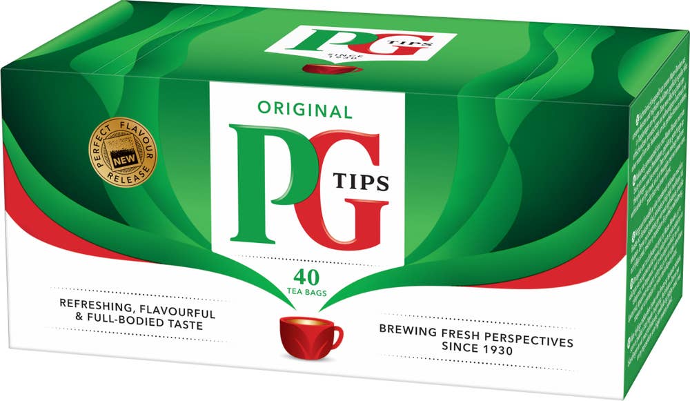 PG Tips Svart Te