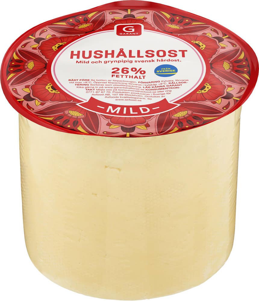 Garant Hushållsost 26%
