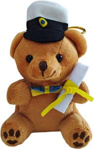 Hedlundgruppen Studentbjörn med Fluga & Diplom 12cm