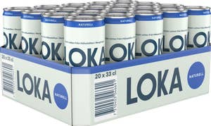 Loka Naturell Flak 20x33cl