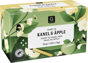 Garant Svart Te Äpple & Kanel
