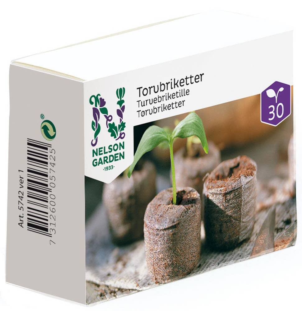 Nelson Garden Torvbriketter 30-p Nelson Garden