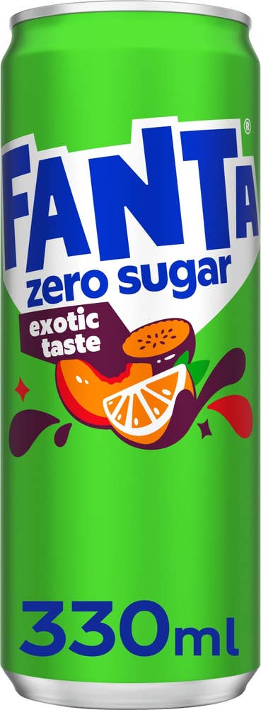 Fanta Zero Sugar Exotic