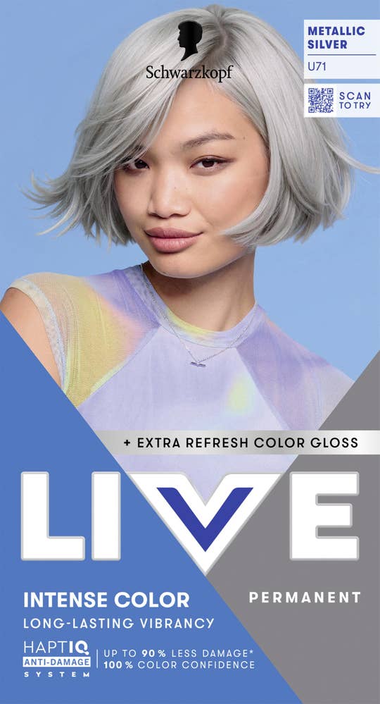 Schwarzkopf Live Hårfärg U71 Metal Silver
