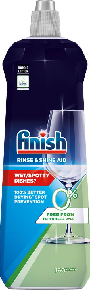 Finish Spolglans Shine & Dry Parfymfri
