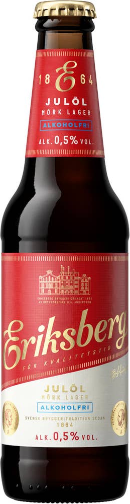 Eriksberg Julöl Alkoholfri 0,5%