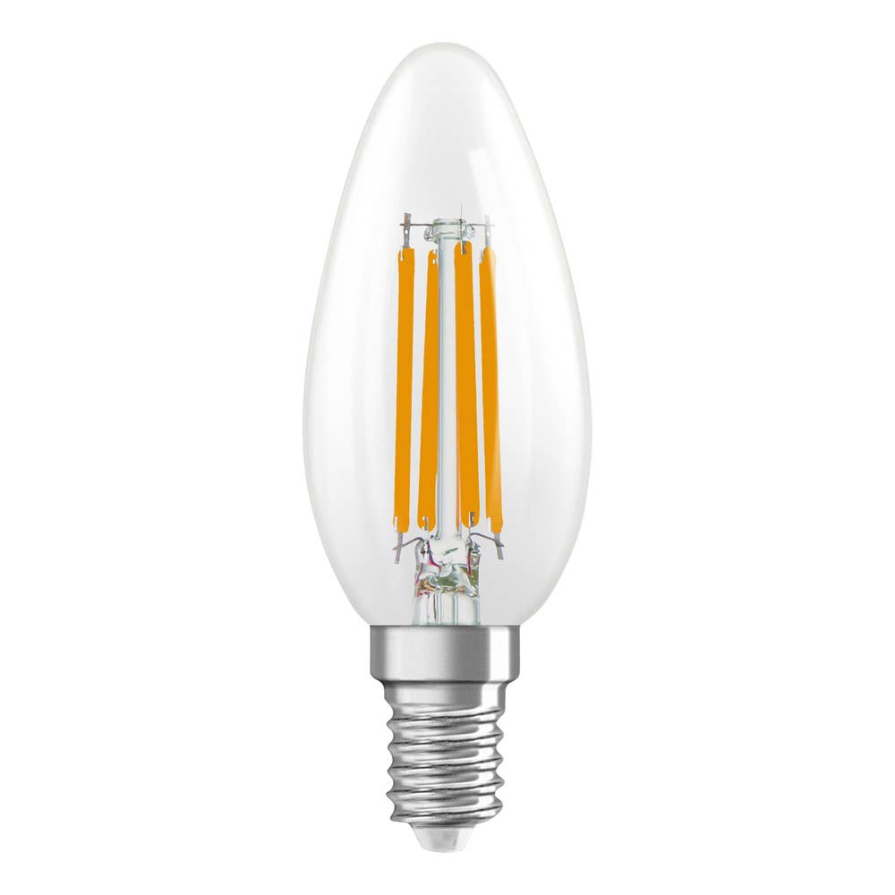 Osram LED Kron E14 470lm (40W) Klar Dimbar
