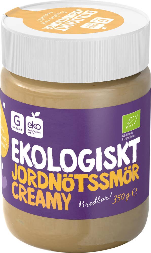 Garant Eko Jordnötssmör Creamy EKO