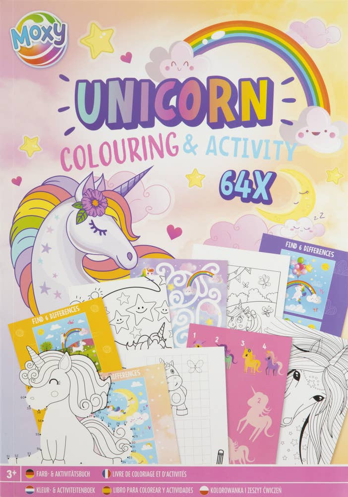 CREATIVE CRAFT Colouring & Activity Book Unicorn